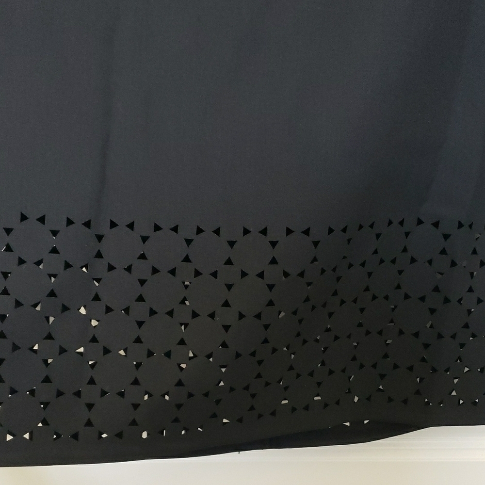 New York & Company Black Cut Out Pencil Skirt - Picture 3 of 5